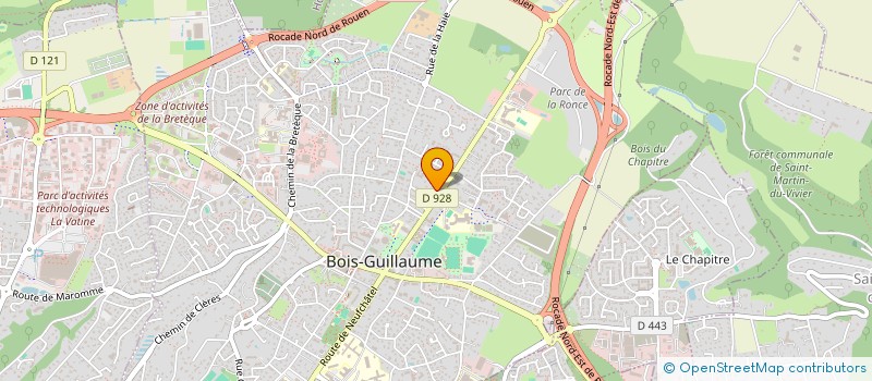 localisation de l'entreprise CLAN INVEST à BOIS-GUILLAUME