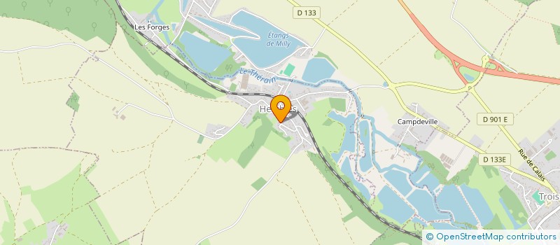 localisation de l'entreprise CLAN INVEST  HERCHIES