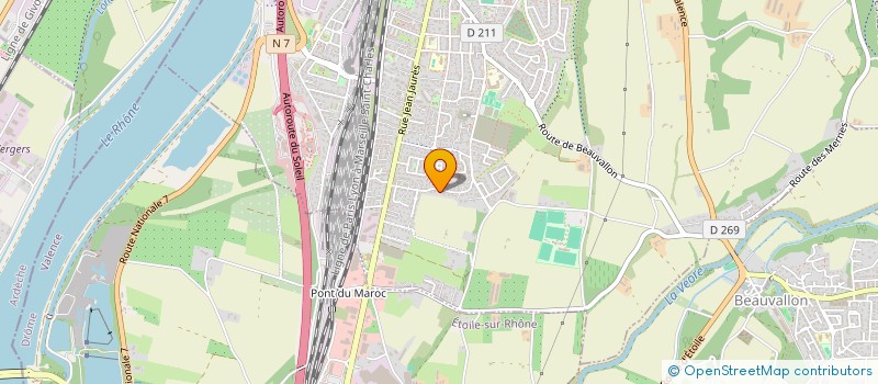 localisation de l'entreprise CLAN INVESTISSEMENT  PORTES-LES-VALENCE