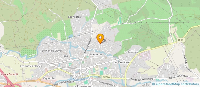 localisation de l'entreprise CLANAPA  PELISSANNE