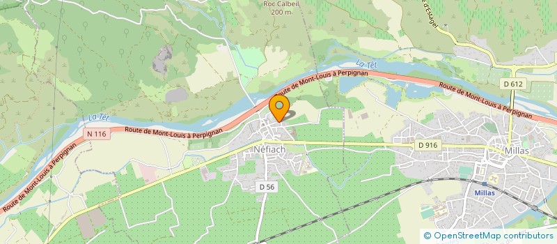 localisation de l'entreprise CLANET  NEFIACH