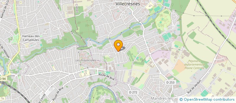 localisation de l'entreprise CLANIFA  VILLECRESNES