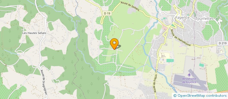 localisation de l'entreprise CLANMORRI  FAYENCE