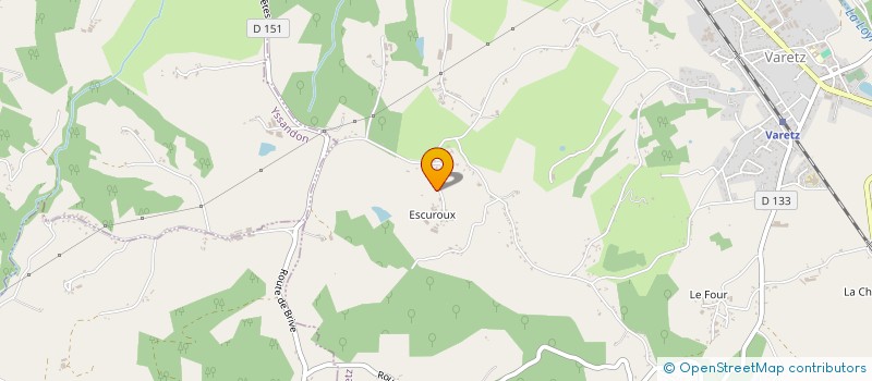 localisation de l'entreprise CLAP 19  VARETZ