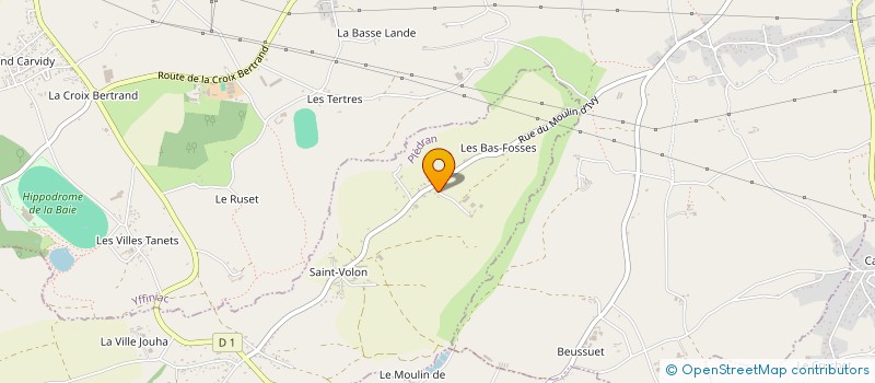 localisation de l'entreprise CLAP 22  PLEDRAN