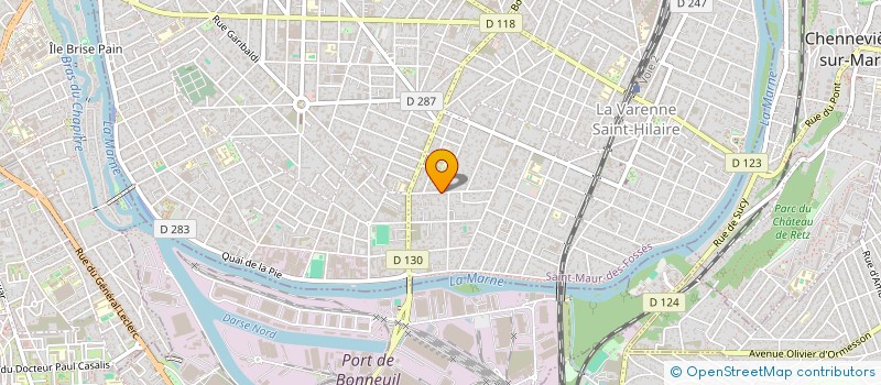 localisation de l'entreprise CLAP à SAINT-MAUR-DES-FOSSES