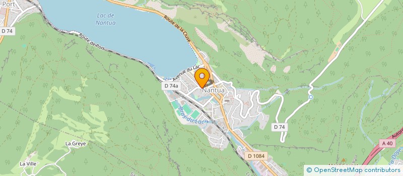 localisation de l'entreprise CLAP  NANTUA