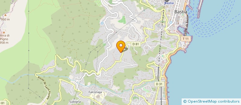 localisation de l'entreprise CLAP! à BASTIA