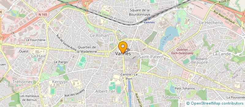 localisation de l'entreprise CLAP à VANNES