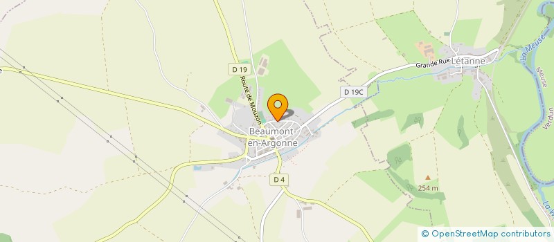 localisation de l'entreprise CLAP  BEAUMONT-EN-ARGONNE