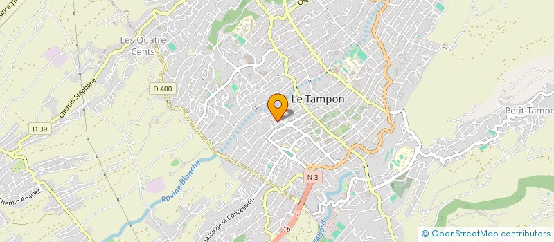 localisation de l'entreprise CLAP  LE TAMPON