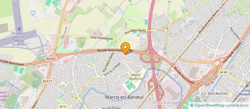 localisation de l'entreprise CLAP AND CO à MARCQ-EN-BARŒUL