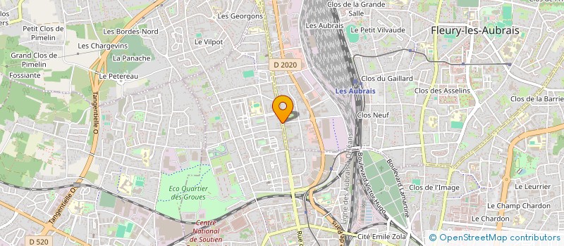 localisation de l'entreprise CLAP-APPART à ORLEANS