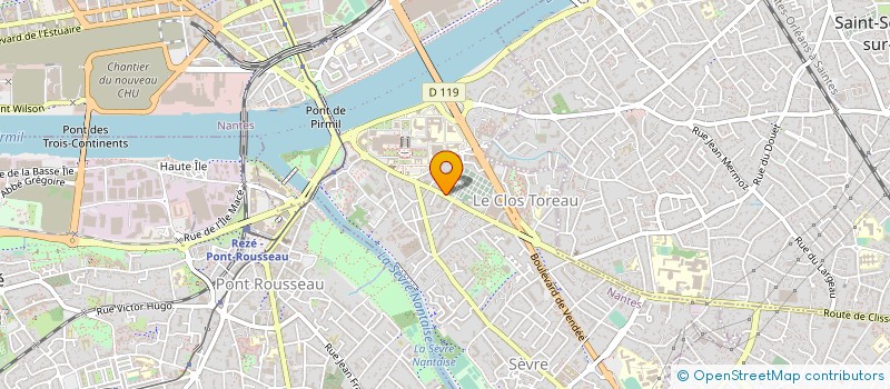 localisation de l'entreprise CLAP-CLAP à NANTES