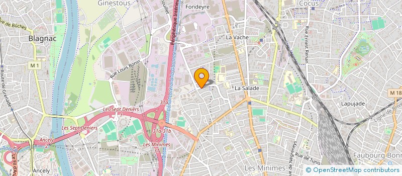 localisation de l'entreprise CLAP D'UN JOUR  TOULOUSE