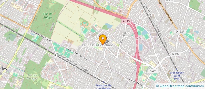 localisation de l'entreprise CLAP DE FIN à LE PLESSIS-BOUCHARD