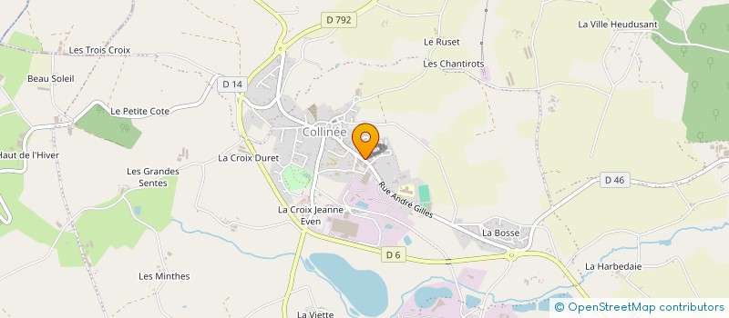 localisation de l'entreprise CLAP GOUENOVAIS à LE MENE
