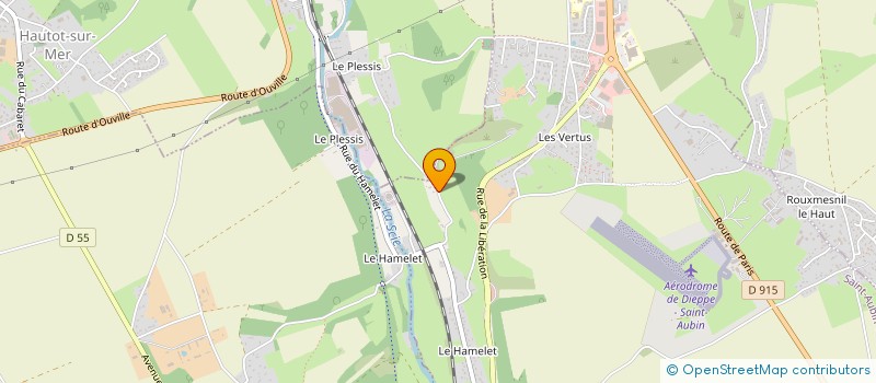localisation de l'entreprise CLAP INDUSTRIES à SAINT-AUBIN-SUR-SCIE