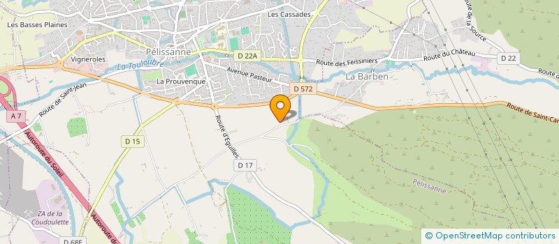 localisation de l'entreprise CLAP LIBRE  PELISSANNE