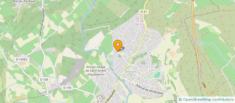 localisation de l'entreprise CLAP LOU  TEYRAN