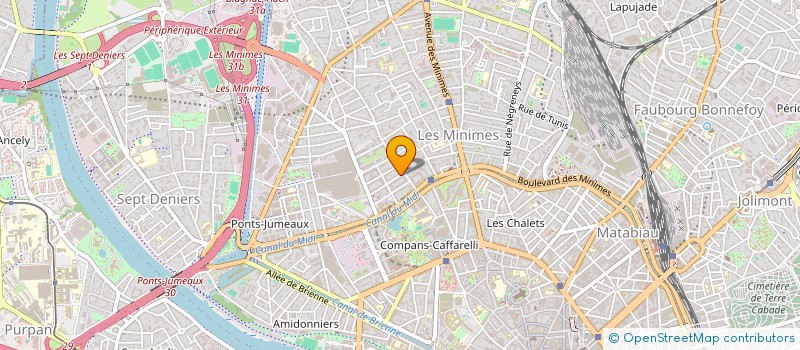 localisation de l'entreprise CLAP NATURE à TOULOUSE