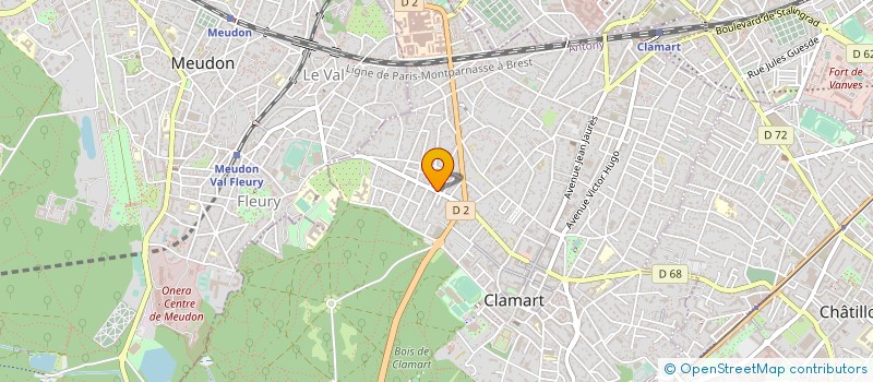 localisation de l'entreprise CLAP PARTNERS à CLAMART