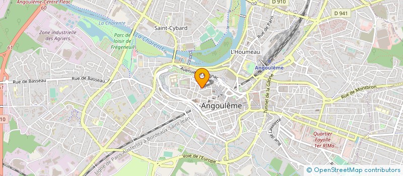 localisation de l'entreprise CLAP SOLIDARITE à ANGOULEME