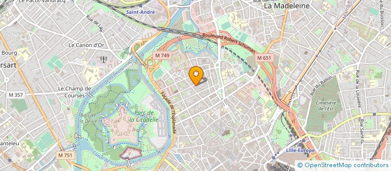 localisation de l'entreprise CLAP! STUDIO à LILLE