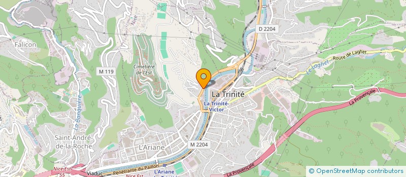 localisation de l'entreprise CLAP Z'IMAGES à NICE