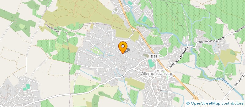 localisation de l'entreprise CLAPAC à VILLEMOUSTAUSSOU