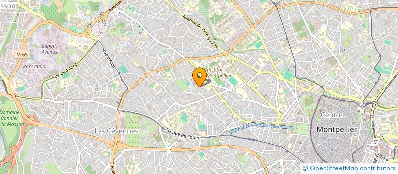 localisation de l'entreprise CLAPAJAZZ à MONTPELLIER