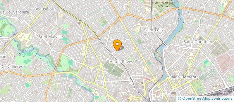 localisation de l'entreprise CLAPAUGA à NANTES