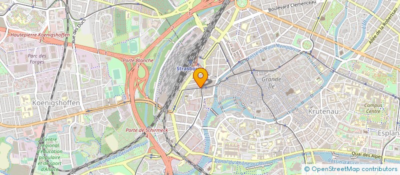 localisation de l'entreprise CLAPCLAP à STRASBOURG