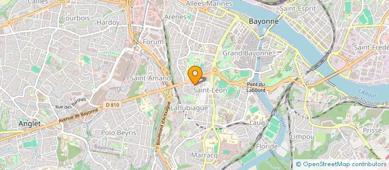 localisation de l'entreprise CLAPE CONSEIL à BAYONNE