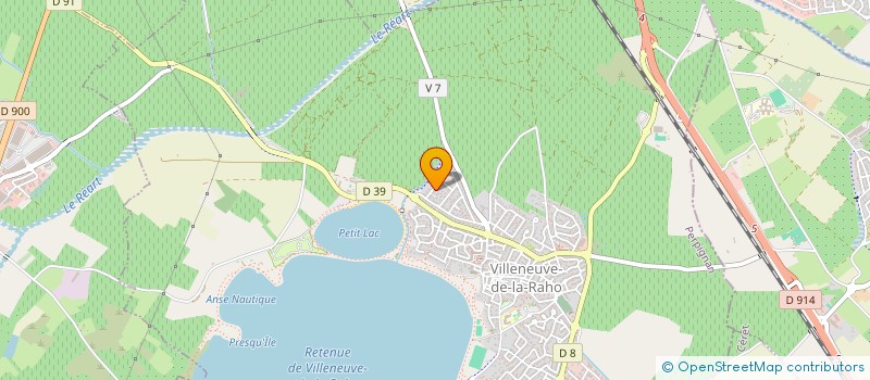 localisation de l'entreprise CLAPIEM  VILLENEUVE-DE-LA-RAHO