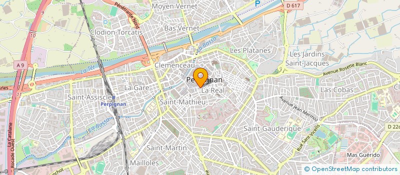 localisation de l'entreprise CLAPIERO à PERPIGNAN
