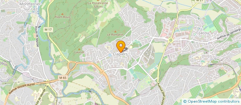 localisation de l'entreprise CLAPIERS BASKET  CLAPIERS