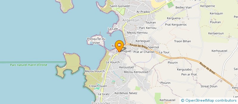 localisation de l'entreprise CLAPORE  LANDUNVEZ