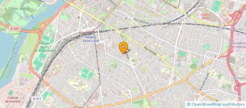 localisation de l'entreprise CLAPPAS à ANGERS