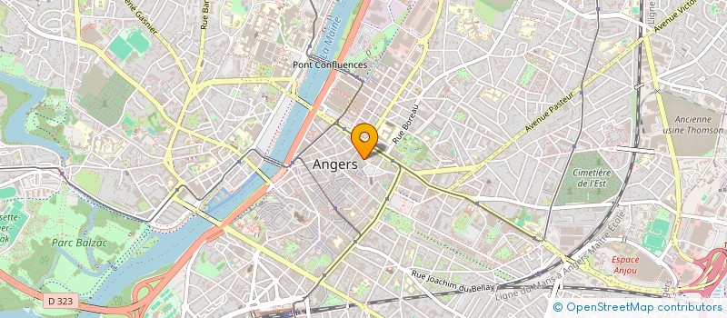localisation de l'entreprise CLAPT à ANGERS
