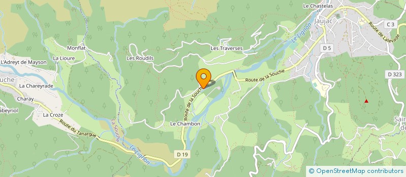 localisation de l'entreprise CLAPT MULTISERVICES à JAUJAC