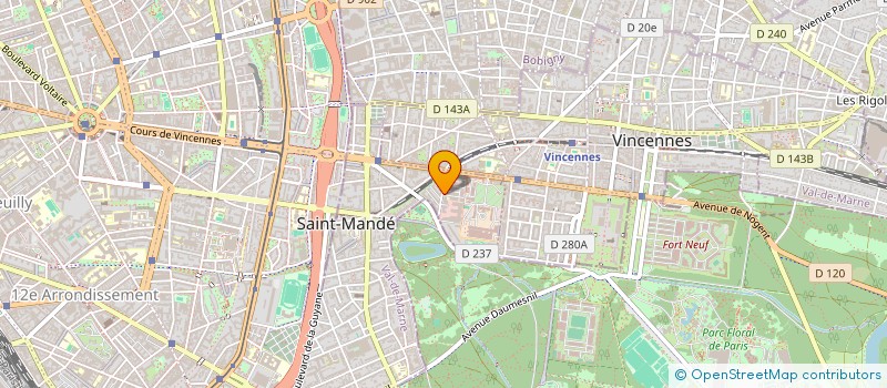 localisation de l'entreprise CLAPZIK à SAINT-MANDE