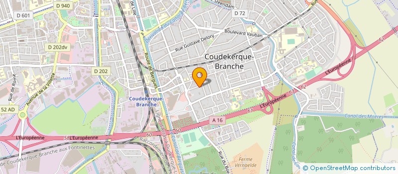 localisation de l'entreprise CLAQ N DANCE à COUDEKERQUE-BRANCHE