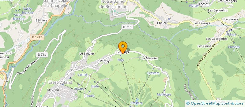 localisation de l'entreprise CLAR'ALMAJ  CREST-VOLAND