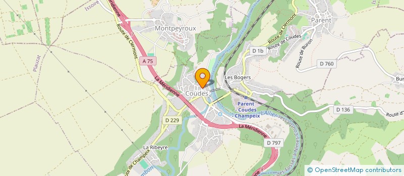 localisation de l'entreprise CLAR'ANN  COUDES