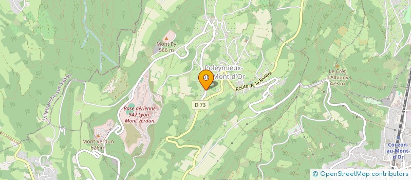 localisation de l'entreprise CLAR CAPITAL  POLEYMIEUX-AU-MONT-D'OR