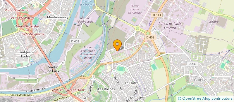 localisation de l'entreprise CLARA à CAEN