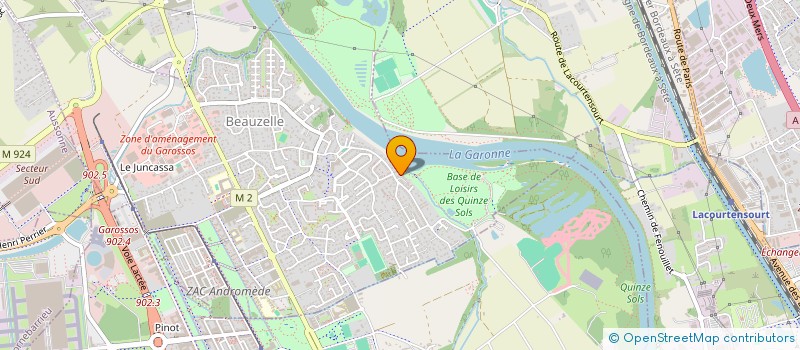 localisation de l'entreprise CLARA  BEAUZELLE