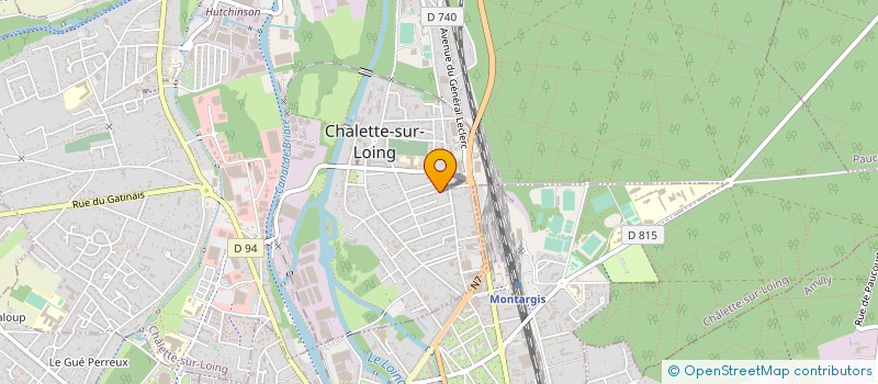 localisation de l'entreprise CLARA à CHALETTE-SUR-LOING