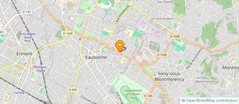 localisation de l'entreprise CLARA à EAUBONNE